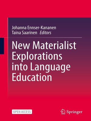 cover image of New Materialist Explorations into Language Education